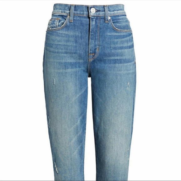 Hudson High Rise Zooey Straight Crop NWT - Picture 4 of 13